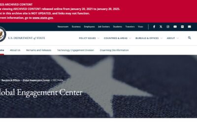 Fermeture du GEC : Fin d’un outil de censure sous couvert de lutte contre la désinformation