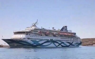 Syros (Grèce) : résistance face a un navire israélien