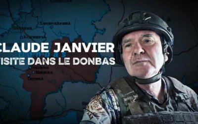 Visite dans le Donbas avec Claude Janvier