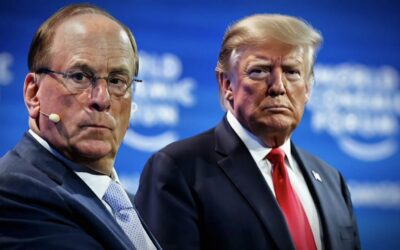 Trump débarque à Davos… dirigé par Larry Fink