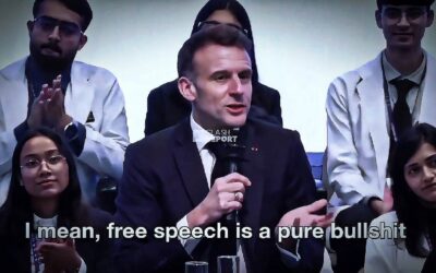 Emmanuel Macron : « La liberté d’expression est une pure connerie »