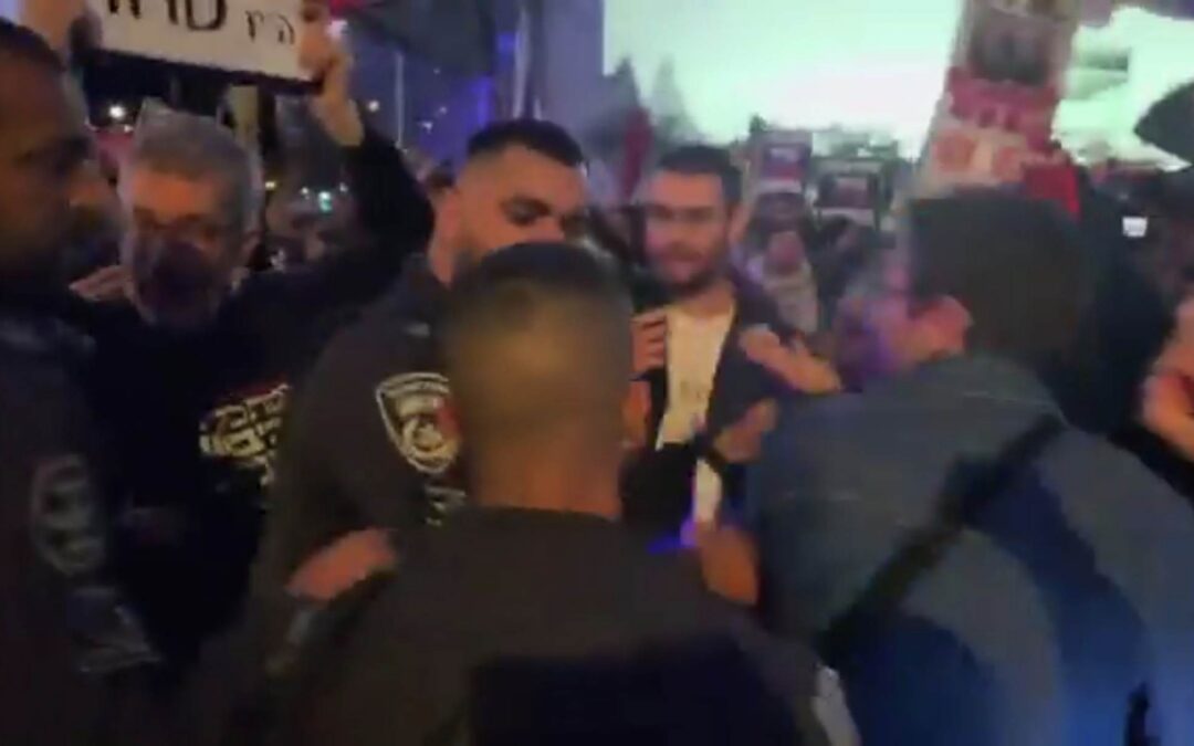 Protestations réprimées en Israël