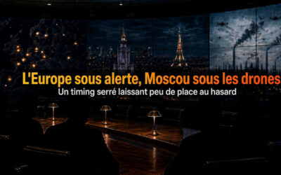 l’Europe sous alerte puis Moscou sous les drones !