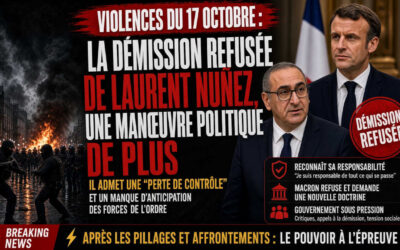 Violences du 17 octobre : la démission refusée de Laurent Nuñez, une manœuvre politique de plus