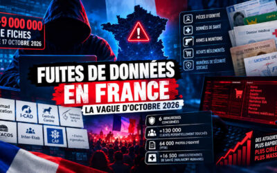 Une accélération des fuites de données en France : la vague d’octobre 2026