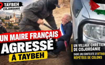 Un maire français agressé par des colons israéliens à Taybeh, village chrétien de Cisjordanie